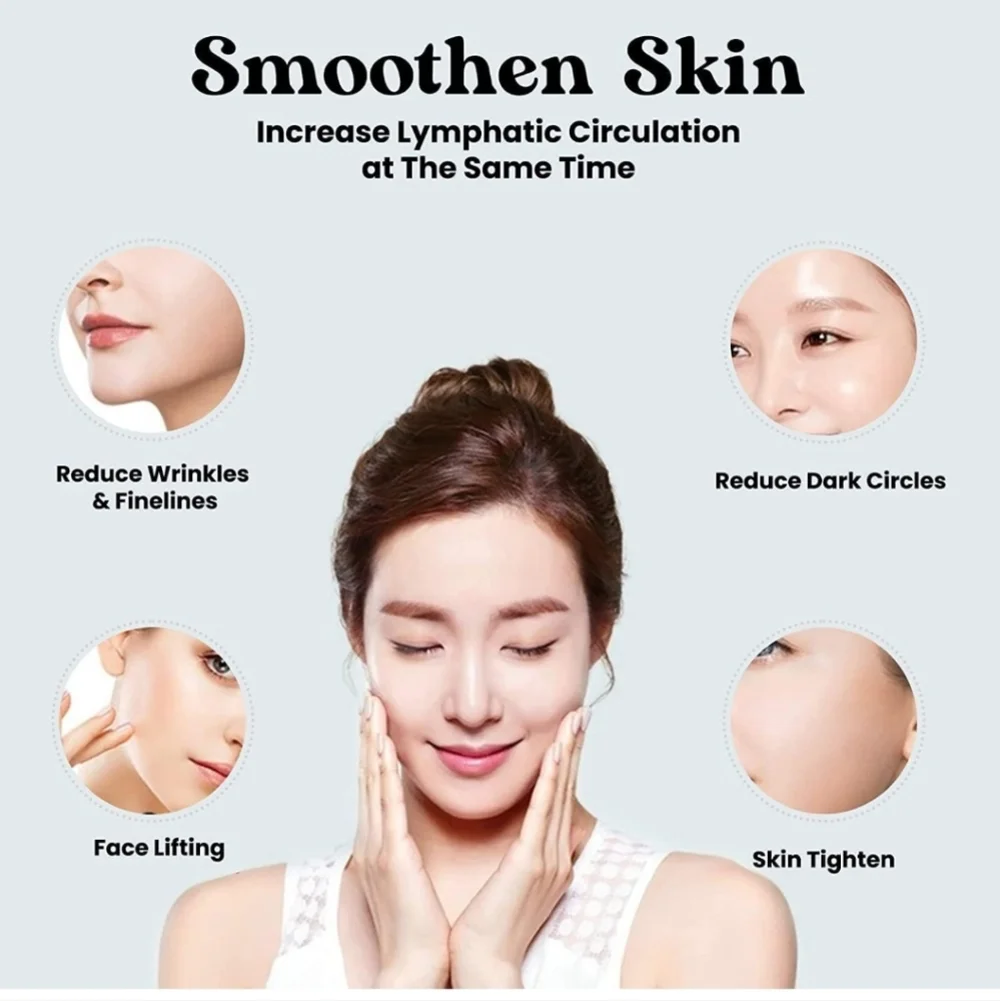 Gua Sha Facial Tool & Jade Roller Set for Skin Care